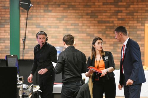 Opening Doors and Venues Services Speaker Host briefings